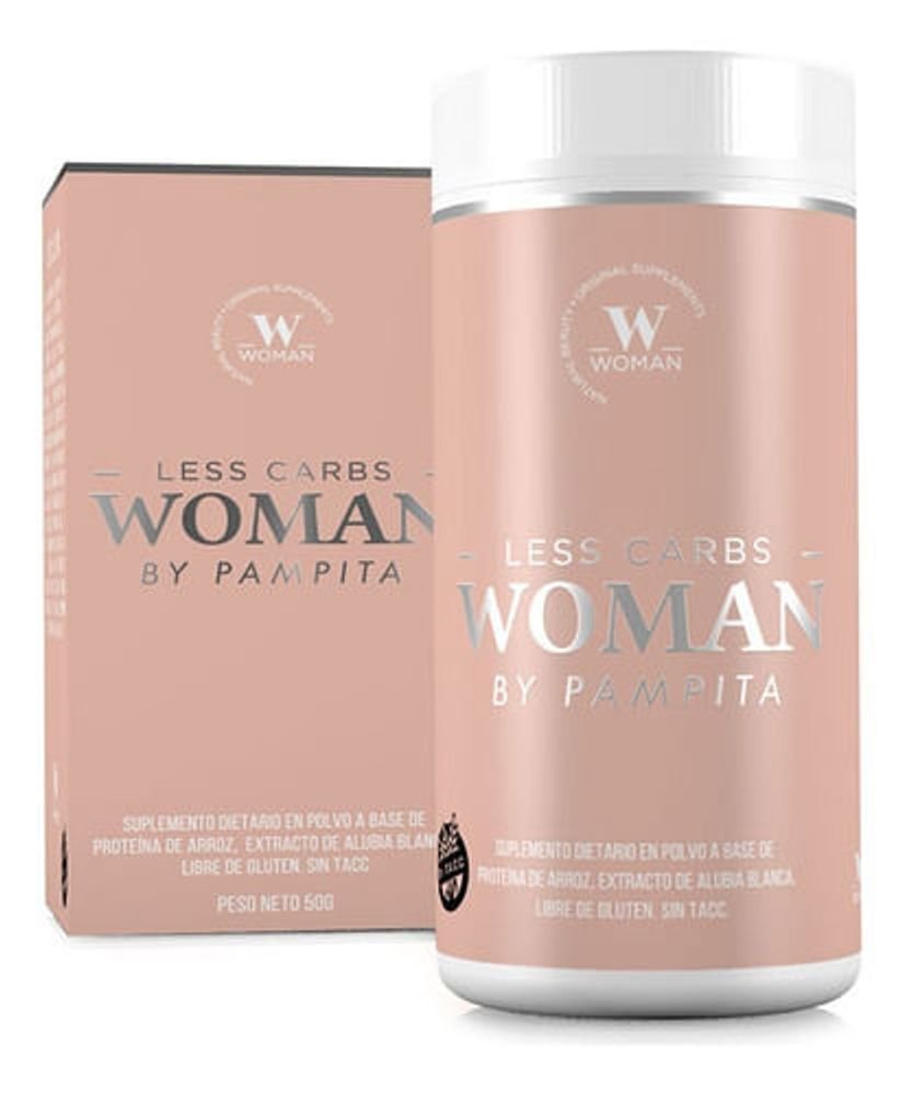 470aa5387b33af3a37a748718a84 WOMEN BY PAMPITA - LESS CARBS - BLOQUEADOR DE CARBOHIDRATOS - 50G - Image 1