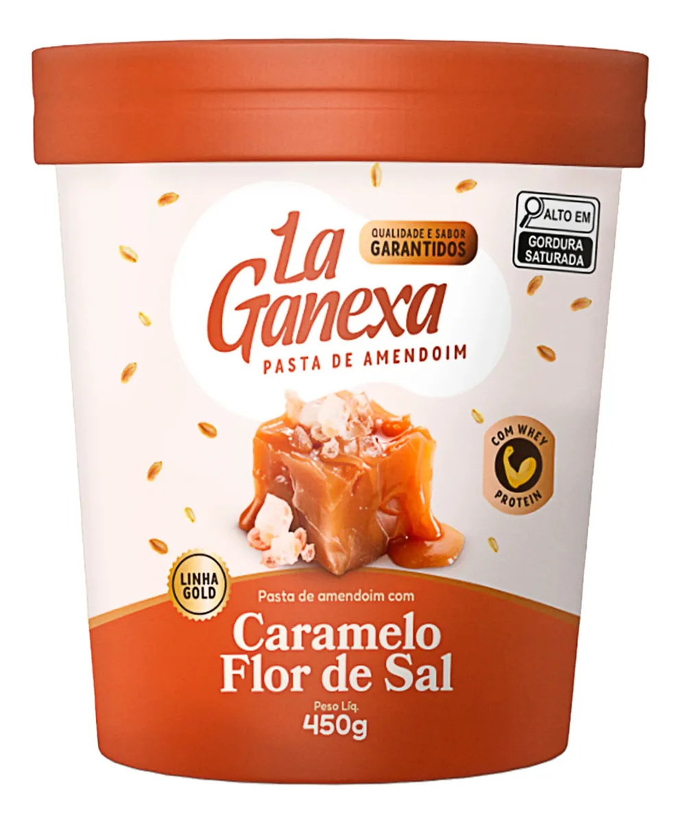 La Ganexa Flor de sal LA GANEXA - Pasta de Maní - 450g - Image 1