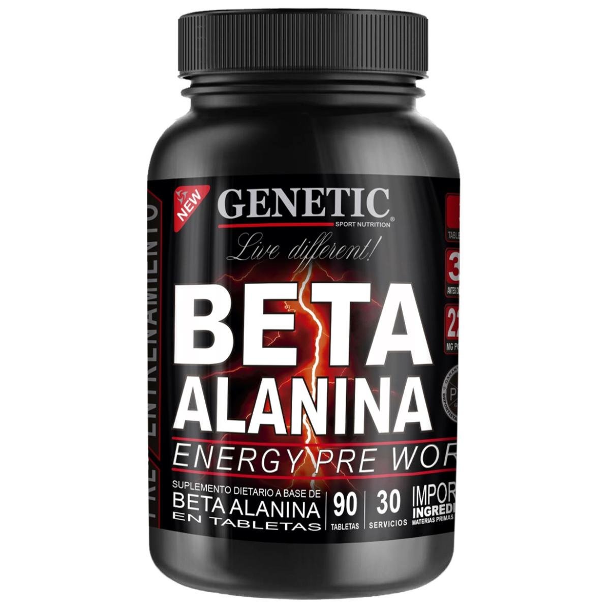 beta-alanina-genetic-sport GENETIC SPORT - BETA ALANINA - 90CAPS - Image 1