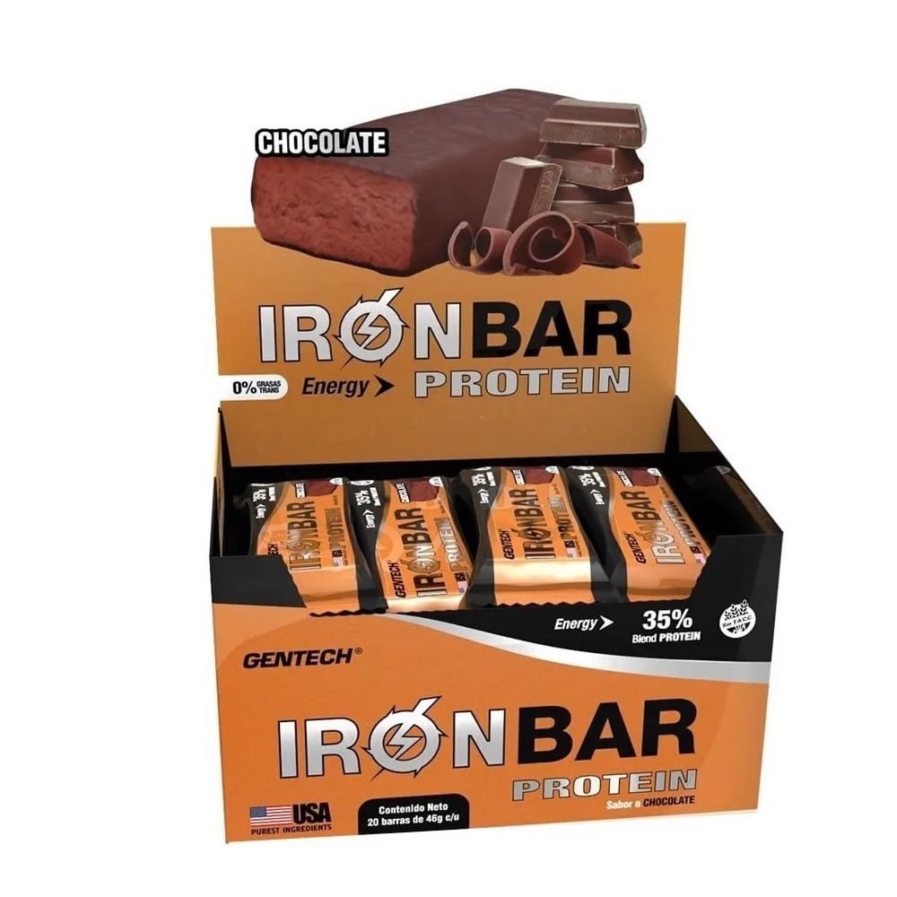 iron-bar-x-20-unidades-gentech-000 GENTECH IRON BAR - BARRA DE PROTEINA x20 - Image 1